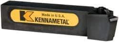 Kennametal - CSSP, Left Hand Cut, 45° Lead Angle, 1-1/4" Shank Height x 1" Shank Width, Positive Rake Indexable Turning Toolholder - 6" OAL, SP..42. Insert Compatibility, Series Kendex - Eagle Tool & Supply