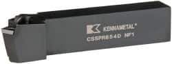 Kennametal - CSSP, Right Hand Cut, 45° Lead Angle, 1-1/4" Shank Height x 1" Shank Width, Positive Rake Indexable Turning Toolholder - 6" OAL, SP..42. Insert Compatibility, Series Kendex - Eagle Tool & Supply