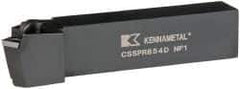 Kennametal - CSSP, Right Hand Cut, 45° Lead Angle, 1-1/4" Shank Height x 1" Shank Width, Positive Rake Indexable Turning Toolholder - 6" OAL, SP..42. Insert Compatibility, Series Kendex - Eagle Tool & Supply