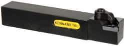 Kennametal - CTAP, Left Hand Cut, 3° Lead Angle, 3/4" Shank Height x 3/4" Shank Width, Positive Rake Indexable Turning Toolholder - 4-1/2" OAL, TP..32. Insert Compatibility, Series Kendex - Eagle Tool & Supply