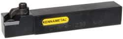 Kennametal - CTAP, Right Hand Cut, 3° Lead Angle, 3/4" Shank Height x 3/4" Shank Width, Positive Rake Indexable Turning Toolholder - 4-1/2" OAL, TP..32. Insert Compatibility, Series Kendex - Eagle Tool & Supply