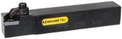 Kennametal - CTAP, Right Hand Cut, 3° Lead Angle, 3/4" Shank Height x 3/4" Shank Width, Positive Rake Indexable Turning Toolholder - 4-1/2" OAL, TP..32. Insert Compatibility, Series Kendex - Eagle Tool & Supply