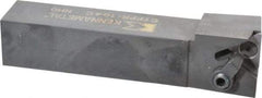 Kennametal - CTFP, Right Hand Cut, 0° Lead Angle, 1" Shank Height x 1" Shank Width, Positive Rake Indexable Turning Toolholder - 5" OAL, TP..42. Insert Compatibility, Series Kendex - Eagle Tool & Supply