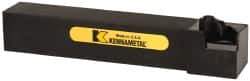 Kennametal - CTGP, Left Hand Cut, 0° Lead Angle, 1" Shank Height x 1" Shank Width, Positive Rake Indexable Turning Toolholder - 6" OAL, TP..42. Insert Compatibility, Series Kendex - Eagle Tool & Supply