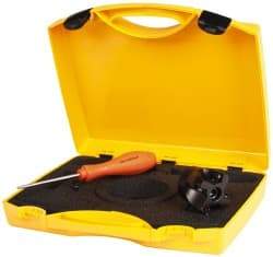Kennametal - 4 Inserts, 2" Cut Diam, 3/4" Arbor Diam, 0.361" Max Depth of Cut, Indexable Square-Shoulder Face Mill - 0/90° Lead Angle, 1-3/4" High, SD.T 43.. Insert Compatibility, Series KSSM - Eagle Tool & Supply