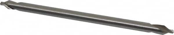 Interstate - #4 Plain Cut 60° Incl Angle High Speed Steel Combo Drill & Countersink - Eagle Tool & Supply