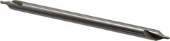 Interstate - #4-1/2 Plain Cut 60° Incl Angle High Speed Steel Combo Drill & Countersink - Eagle Tool & Supply