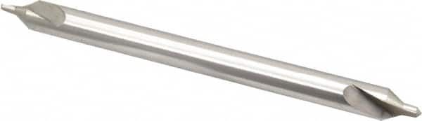 Interstate - #5 Plain Cut 60° Incl Angle High Speed Steel Combo Drill & Countersink - Eagle Tool & Supply