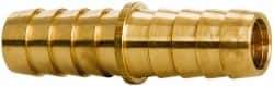 Parker - Hose Barb x Hose Barb Hose Mender - 1/2" ID Hose x 0.53" OD Hose, Brass - Eagle Tool & Supply
