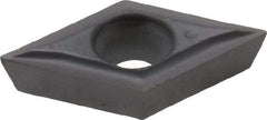 Kennametal - DPGT21.50 LF Grade KC5010 Carbide Turning Insert - TiAlN Finish, 55° Diamond, 1/4" Inscr Circle, 3/32" Thick, 0.0039" Corner Radius - Eagle Tool & Supply