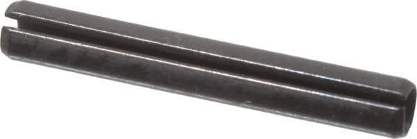 Value Collection - 2mm Diam x 16mm Long Slotted Spring Pin - Grade 1070-1080 Steel, Plain Finish - Eagle Tool & Supply