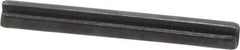 Value Collection - 2mm Diam x 18mm Long Slotted Spring Pin - Grade 1070-1080 Steel, Plain Finish - Eagle Tool & Supply