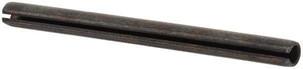 Value Collection - 2mm Diam x 26mm Long Slotted Spring Pin - Grade 1070-1080 Steel, Plain Finish - Eagle Tool & Supply