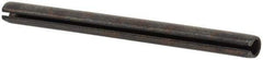 Value Collection - 2mm Diam x 26mm Long Slotted Spring Pin - Grade 1070-1080 Steel, Plain Finish - Eagle Tool & Supply