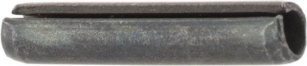 Value Collection - 3mm Diam x 16mm Long Slotted Spring Pin - Grade 1070-1080 Steel, Plain Finish - Eagle Tool & Supply