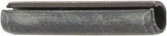 Value Collection - 3mm Diam x 16mm Long Slotted Spring Pin - Grade 1070-1080 Steel, Plain Finish - Eagle Tool & Supply