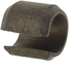 Value Collection - 4mm Diam x 4mm Long Slotted Spring Pin - Grade 1070-1080 Steel, Plain Finish - Eagle Tool & Supply