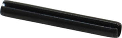 Value Collection - 4mm Diam x 30mm Long Slotted Spring Pin - Grade 1070-1080 Steel, Plain Finish - Eagle Tool & Supply