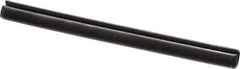 Value Collection - 4mm Diam x 50mm Long Slotted Spring Pin - Grade 1070-1080 Steel, Plain Finish - Eagle Tool & Supply