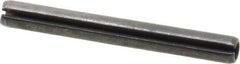 Value Collection - 5mm Diam x 45mm Long Slotted Spring Pin - Grade 1070-1080 Steel, Plain Finish - Eagle Tool & Supply