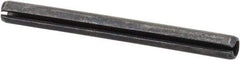 Value Collection - 5mm Diam x 55mm Long Slotted Spring Pin - Grade 1070-1080 Steel, Plain Finish - Eagle Tool & Supply