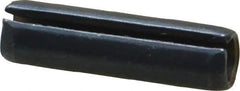 Value Collection - 6mm Diam x 22mm Long Slotted Spring Pin - Grade 1070-1080 Steel, Plain Finish - Eagle Tool & Supply