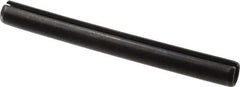 Value Collection - 10mm Diam x 100mm Long Slotted Spring Pin - Grade 1070-1080 Steel, Plain Finish - Eagle Tool & Supply