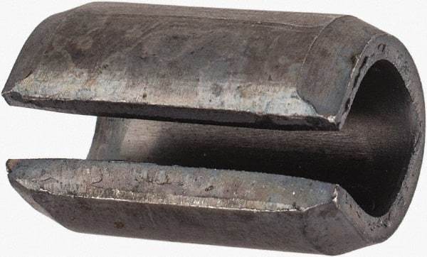 Value Collection - 12mm Diam x 20mm Long Slotted Spring Pin - Grade 1070-1080 Steel, Plain Finish - Eagle Tool & Supply