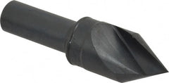 M.A. Ford - 3/4" Head Diam, 1/2" Shank Diam, 1 Flute 60° High Speed Steel Countersink - Eagle Tool & Supply