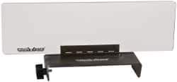 PRO-SAFE - Polycarbonate Flat Base & Shield - 5" Wide x 17" Long x 1/4" Thick, Vise Base, For Vises - Eagle Tool & Supply