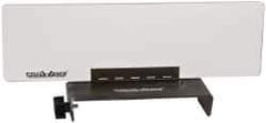 PRO-SAFE - Polycarbonate Flat Base & Shield - 5" Wide x 17" Long x 1/4" Thick, Vise Base, For Vises - Eagle Tool & Supply