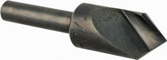 M.A. Ford - 1/2" Head Diam, 1/4" Shank Diam, 1 Flute 82° High Speed Steel Countersink - Eagle Tool & Supply