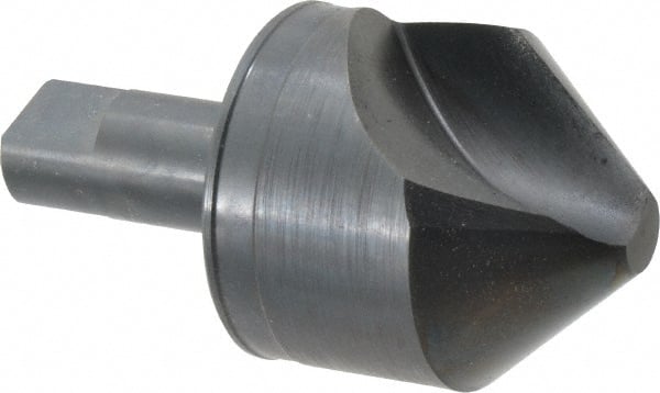 M.A. Ford - 2" Head Diam, 3/4" Shank Diam, 1 Flute 82° High Speed Steel Countersink - Eagle Tool & Supply