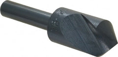 M.A. Ford - 1/2" Head Diam, 1/4" Shank Diam, 1 Flute 90° High Speed Steel Countersink - Eagle Tool & Supply