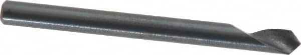 M.A. Ford - 1/8" Head Diam, 1/8" Shank Diam, 1 Flute 100° High Speed Steel Countersink - Eagle Tool & Supply