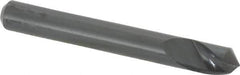 M.A. Ford - 3/16" Head Diam, 3/16" Shank Diam, 1 Flute 100° High Speed Steel Countersink - Bright Finish, 1-1/2" OAL, 0.045" Nose Diam, Single End, Straight Shank, Right Hand Cut - Eagle Tool & Supply