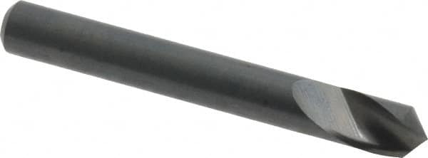 M.A. Ford - 1/4" Head Diam, 1/4" Shank Diam, 1 Flute 100° High Speed Steel Countersink - Eagle Tool & Supply