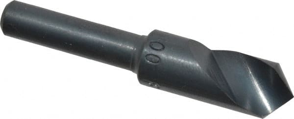 M.A. Ford - 3/8" Head Diam, 1/4" Shank Diam, 1 Flute 100° High Speed Steel Countersink - Eagle Tool & Supply