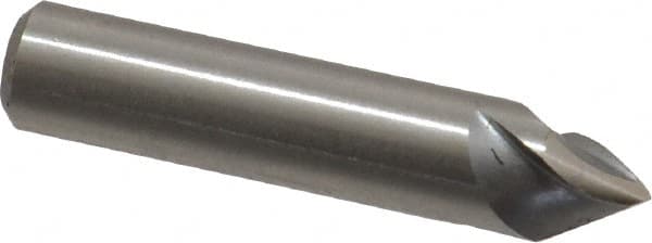 M.A. Ford - 1/4" Head Diam, 1/4" Shank Diam, 3 Flute 60° High Speed Steel Countersink - Eagle Tool & Supply