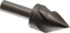 M.A. Ford - 1-1/8" Head Diam, 1/2" Shank Diam, 3 Flute 60° High Speed Steel Countersink - Eagle Tool & Supply
