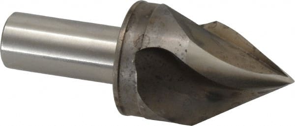 M.A. Ford - 1-1/2" Head Diam, 3/4" Shank Diam, 3 Flute 60° High Speed Steel Countersink - Eagle Tool & Supply