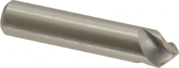 M.A. Ford - 1/4" Head Diam, 1/4" Shank Diam, 3 Flute 90° High Speed Steel Countersink - Eagle Tool & Supply