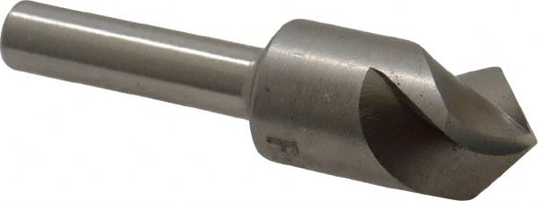 M.A. Ford - 1/2" Head Diam, 1/4" Shank Diam, 3 Flute 90° High Speed Steel Countersink - Eagle Tool & Supply