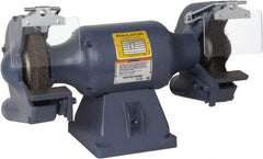 Baldor - 8" Wheel Diam x 1" Wheel Width, 3/4 hp Grinder/Buffer - 3/4" Arbor Hole Diam, 1 Phase, 3,600 Max RPM, 115/230 Volts - Eagle Tool & Supply