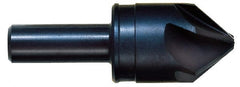 Keo - 3/16" Head Diam, 3/16" Shank Diam, 6 Flute 60° High Speed Steel Countersink - Eagle Tool & Supply