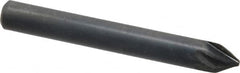 M.A. Ford - 1/4" Head Diam, 1/4" Shank Diam, 6 Flute 60° High Speed Steel Countersink - Eagle Tool & Supply