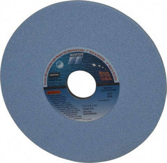 Norton - 7" Diam x 1-1/4" Hole x 1/4" Thick, I Hardness, 60 Grit Surface Grinding Wheel - Ceramic, Type 1, Medium Grade, 3,600 Max RPM, Vitrified Bond, No Recess - Eagle Tool & Supply