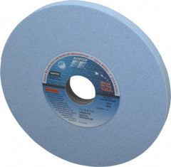 Norton - 7" Diam x 1-1/4" Hole x 1/2" Thick, I Hardness, 60 Grit Surface Grinding Wheel - Ceramic, Type 1, Medium Grade, 3,600 Max RPM, Vitrified Bond, No Recess - Eagle Tool & Supply