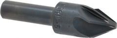 M.A. Ford - 5/8" Head Diam, 3/8" Shank Diam, 6 Flute 60° High Speed Steel Countersink - Eagle Tool & Supply