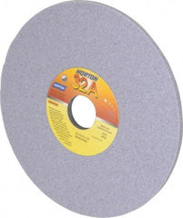 Norton - 8" Diam x 1-1/4" Hole x 1/4" Thick, H Hardness, 60 Grit Surface Grinding Wheel - Aluminum Oxide, Type 1, Medium Grade, 3,600 Max RPM, Vitrified Bond, No Recess - Eagle Tool & Supply
